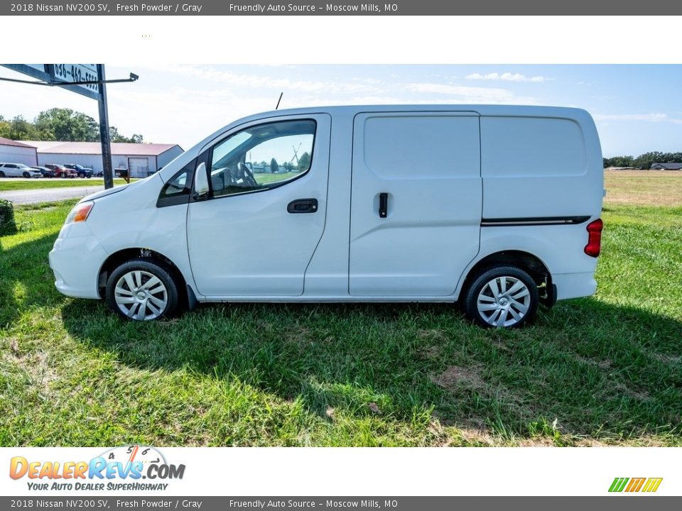 2018 Nissan NV200 SV Fresh Powder / Gray Photo #7