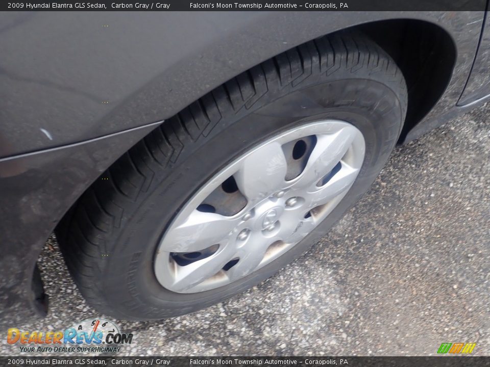 2009 Hyundai Elantra GLS Sedan Carbon Gray / Gray Photo #5