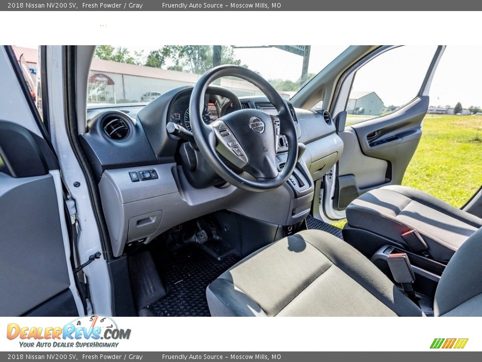 2018 Nissan NV200 SV Fresh Powder / Gray Photo #19