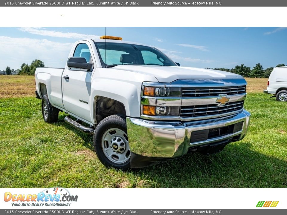 2015 Chevrolet Silverado 2500HD WT Regular Cab Summit White / Jet Black Photo #1