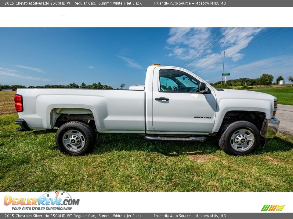 2015 Chevrolet Silverado 2500HD WT Regular Cab Summit White / Jet Black Photo #3