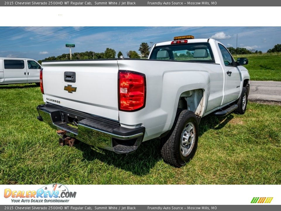 2015 Chevrolet Silverado 2500HD WT Regular Cab Summit White / Jet Black Photo #4