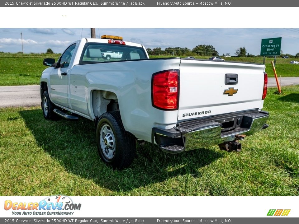 2015 Chevrolet Silverado 2500HD WT Regular Cab Summit White / Jet Black Photo #6