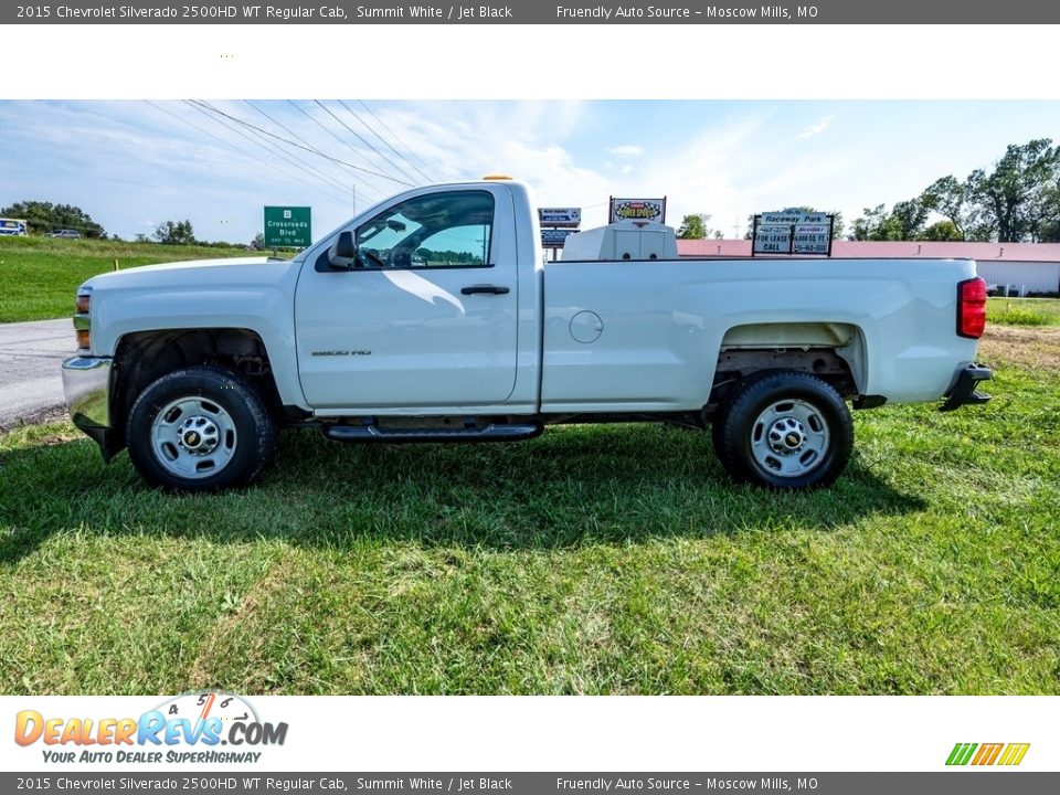 2015 Chevrolet Silverado 2500HD WT Regular Cab Summit White / Jet Black Photo #7