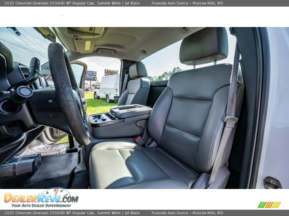 2015 Chevrolet Silverado 2500HD WT Regular Cab Summit White / Jet Black Photo #17