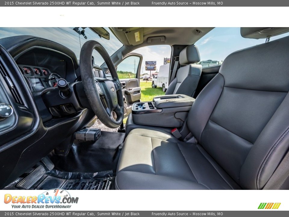 2015 Chevrolet Silverado 2500HD WT Regular Cab Summit White / Jet Black Photo #18
