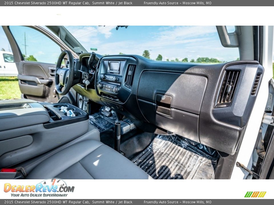 2015 Chevrolet Silverado 2500HD WT Regular Cab Summit White / Jet Black Photo #21