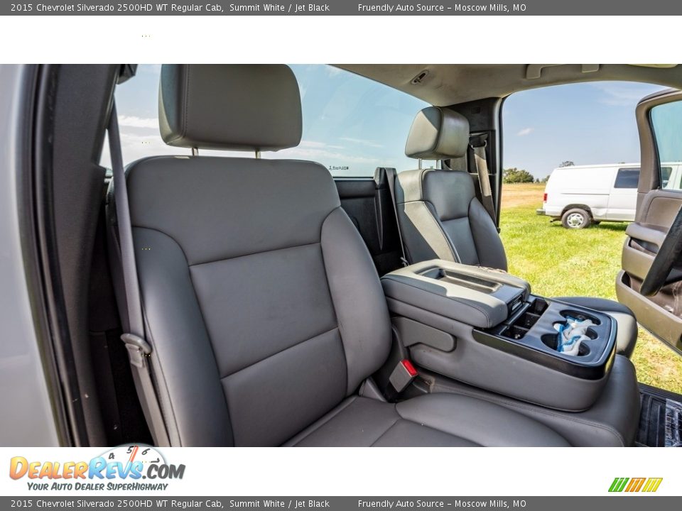 2015 Chevrolet Silverado 2500HD WT Regular Cab Summit White / Jet Black Photo #23
