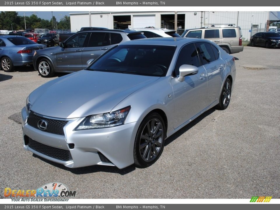 Front 3/4 View of 2015 Lexus GS 350 F Sport Sedan Photo #1