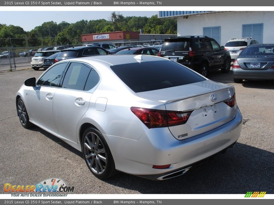 2015 Lexus GS 350 F Sport Sedan Liquid Platinum / Black Photo #3