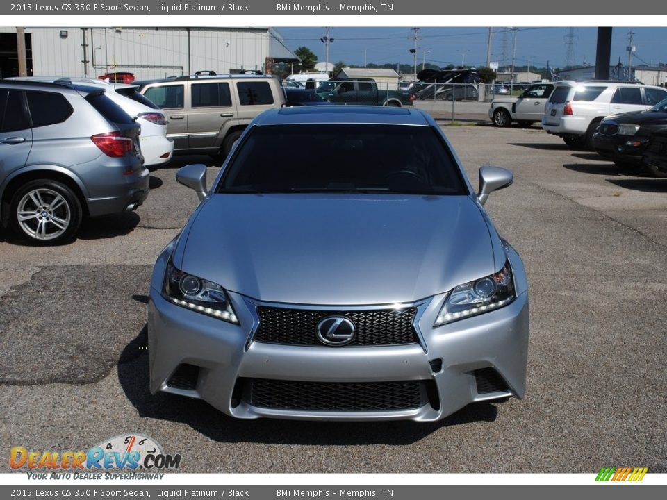 2015 Lexus GS 350 F Sport Sedan Liquid Platinum / Black Photo #8