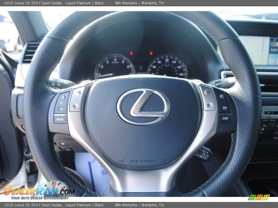 2015 Lexus GS 350 F Sport Sedan Steering Wheel Photo #12