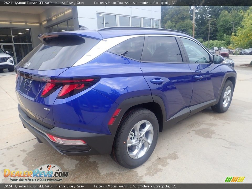 2024 Hyundai Tucson SEL AWD Intense Blue / Gray Photo #2