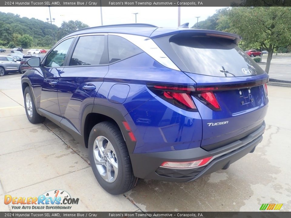2024 Hyundai Tucson SEL AWD Intense Blue / Gray Photo #5