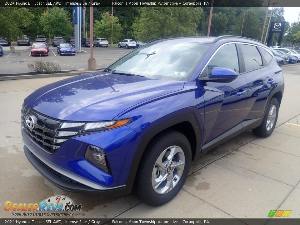 2024 Hyundai Tucson SEL AWD Intense Blue / Gray Photo #7