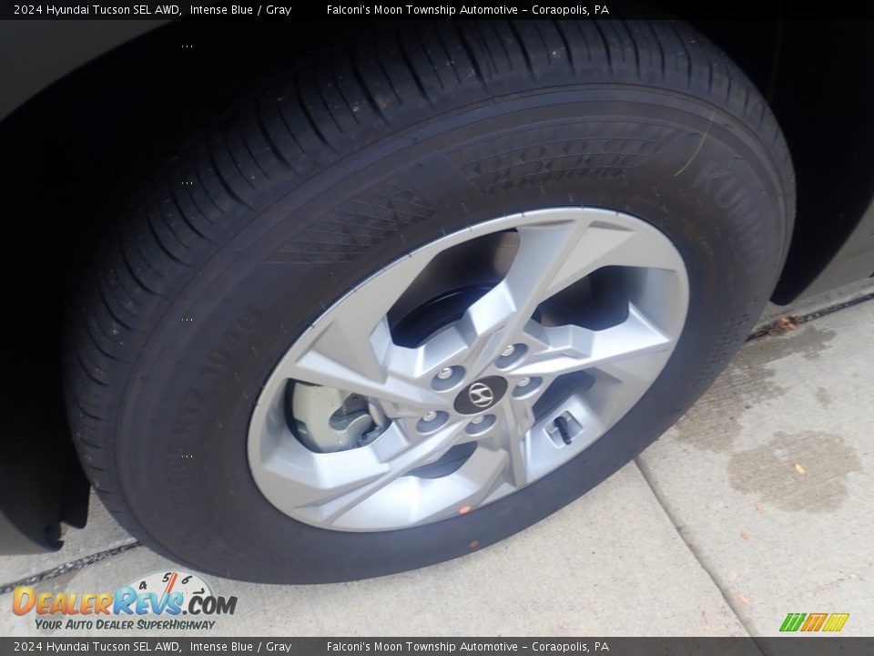 2024 Hyundai Tucson SEL AWD Intense Blue / Gray Photo #10