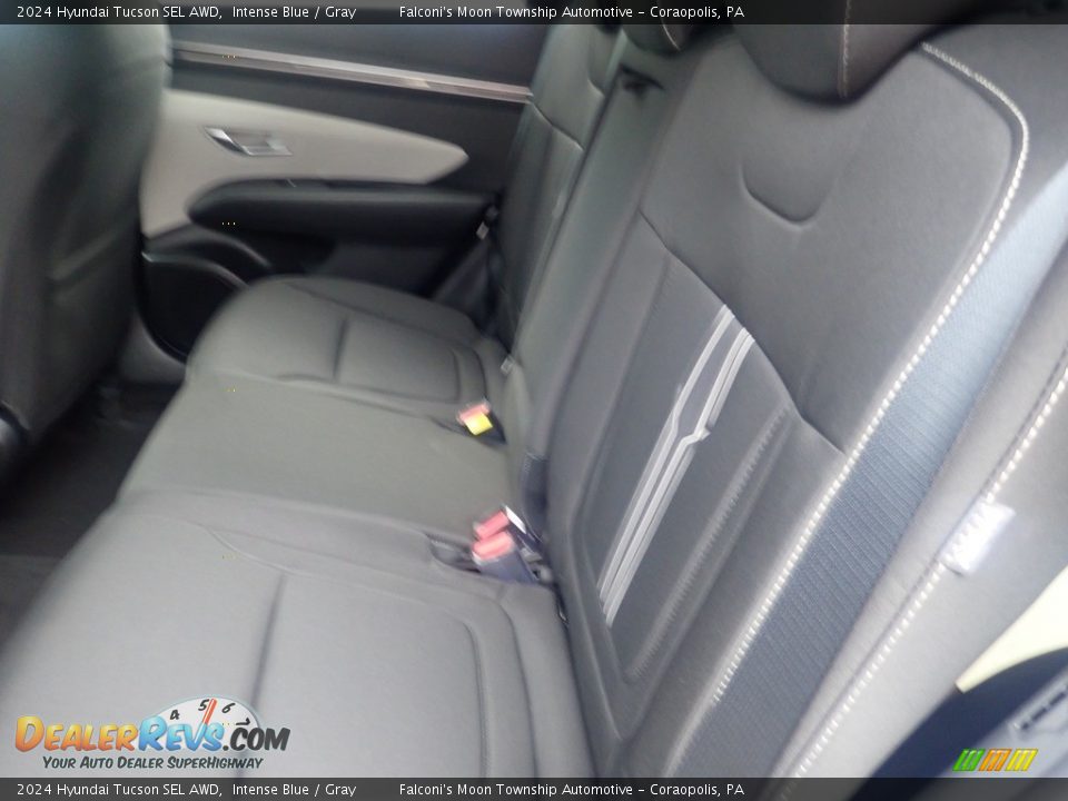 2024 Hyundai Tucson SEL AWD Intense Blue / Gray Photo #12