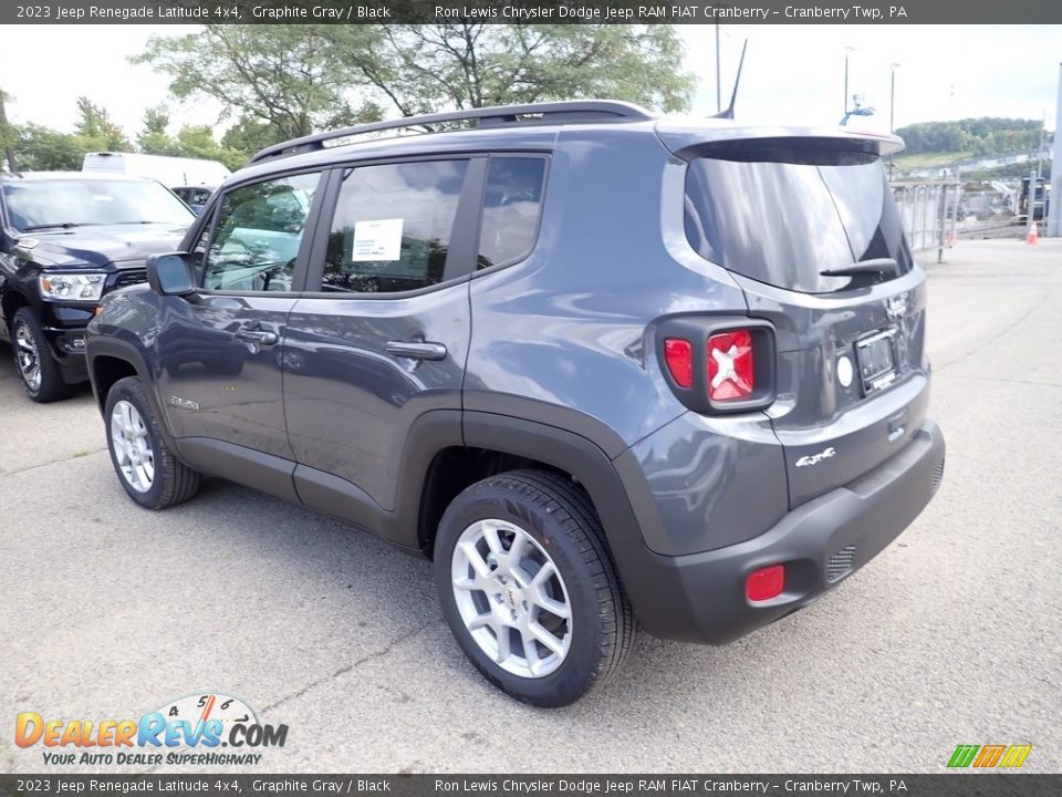 2023 Jeep Renegade Latitude 4x4 Graphite Gray / Black Photo #4