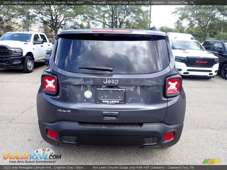 2023 Jeep Renegade Latitude 4x4 Graphite Gray / Black Photo #5