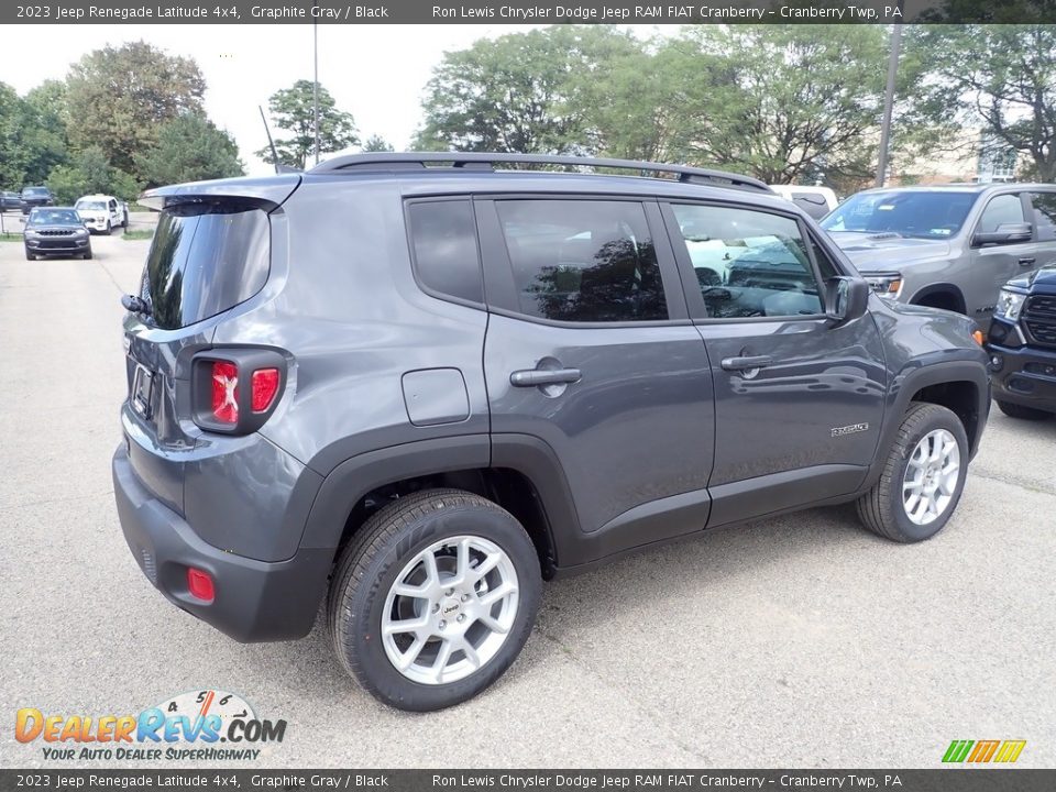 2023 Jeep Renegade Latitude 4x4 Graphite Gray / Black Photo #6