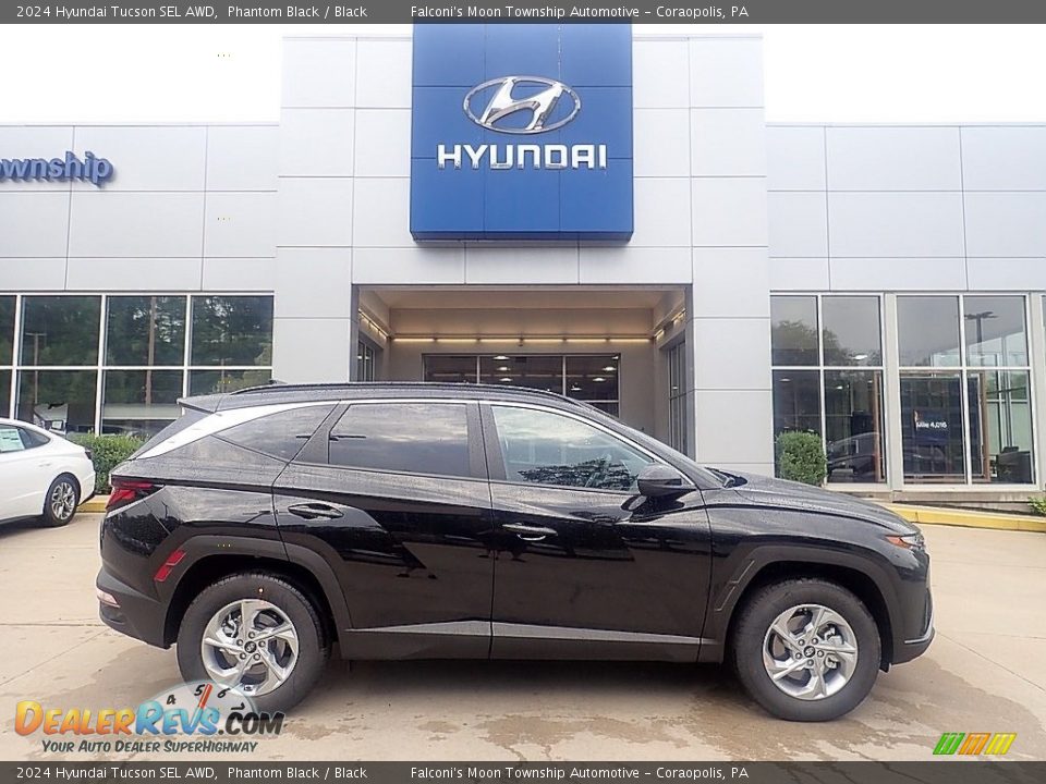 2024 Hyundai Tucson SEL AWD Phantom Black / Black Photo #1