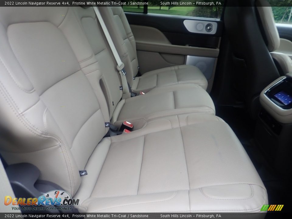 Rear Seat of 2022 Lincoln Navigator Reserve 4x4 Photo #13