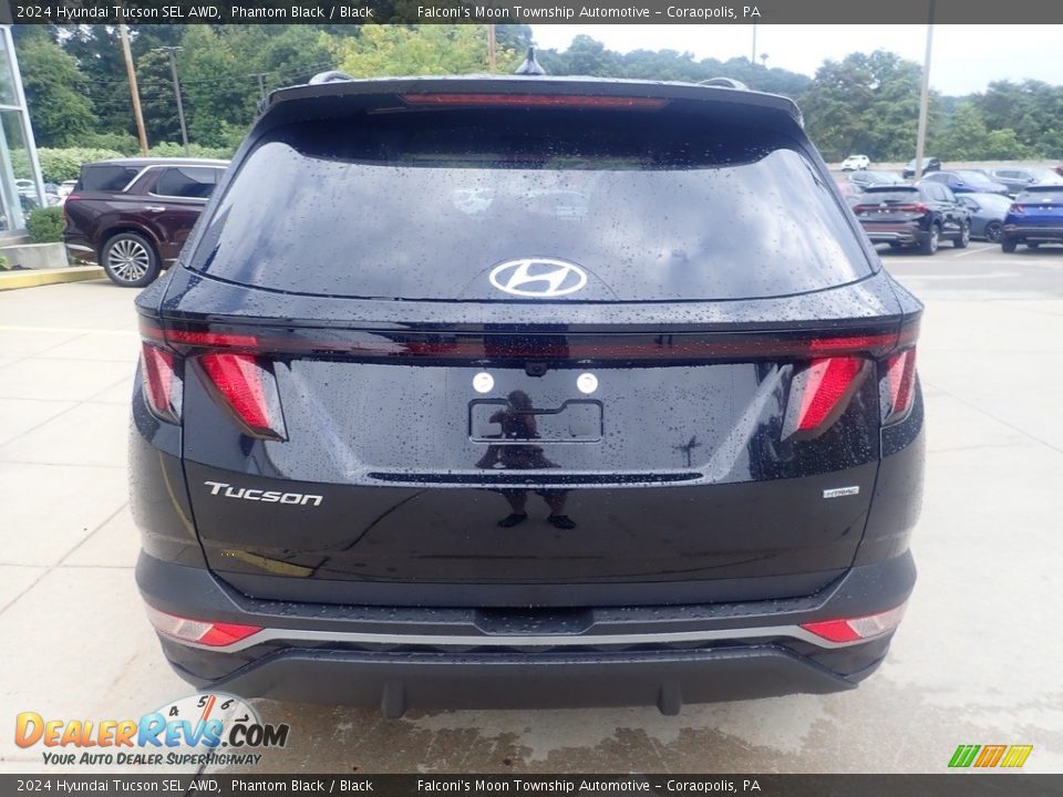 2024 Hyundai Tucson SEL AWD Phantom Black / Black Photo #3