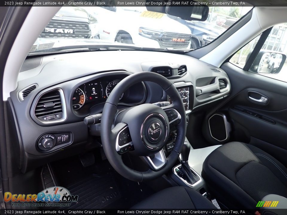 2023 Jeep Renegade Latitude 4x4 Graphite Gray / Black Photo #13