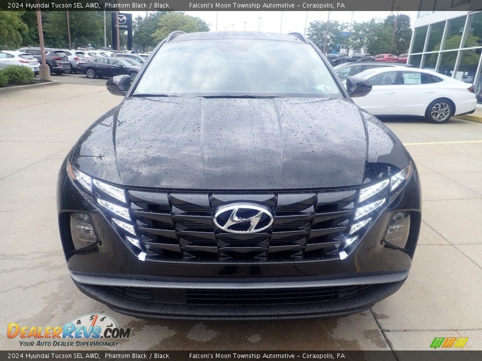 2024 Hyundai Tucson SEL AWD Phantom Black / Black Photo #8