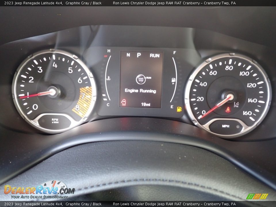 2023 Jeep Renegade Latitude 4x4 Graphite Gray / Black Photo #19