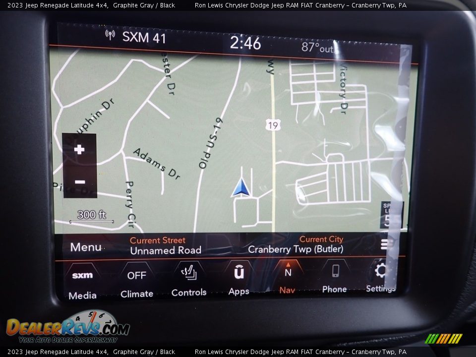 2023 Jeep Renegade Latitude 4x4 Graphite Gray / Black Photo #21