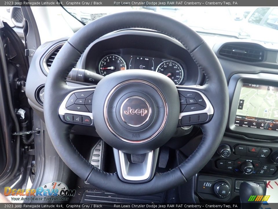 2023 Jeep Renegade Latitude 4x4 Graphite Gray / Black Photo #22