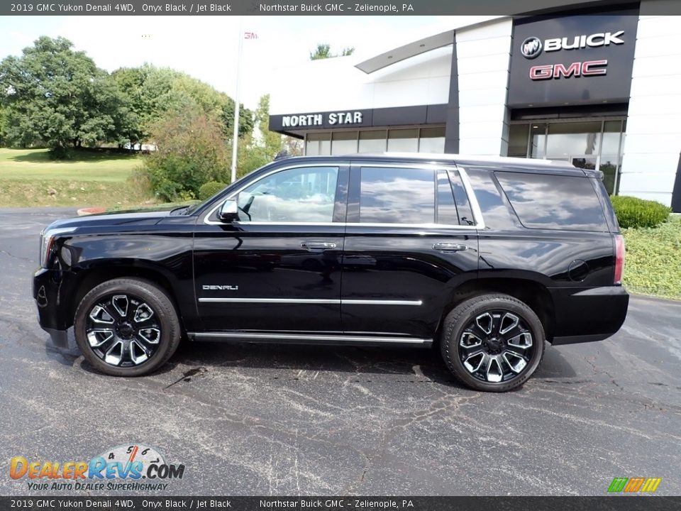 2019 GMC Yukon Denali 4WD Onyx Black / Jet Black Photo #2