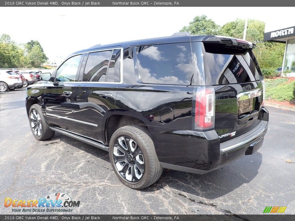 2019 GMC Yukon Denali 4WD Onyx Black / Jet Black Photo #3