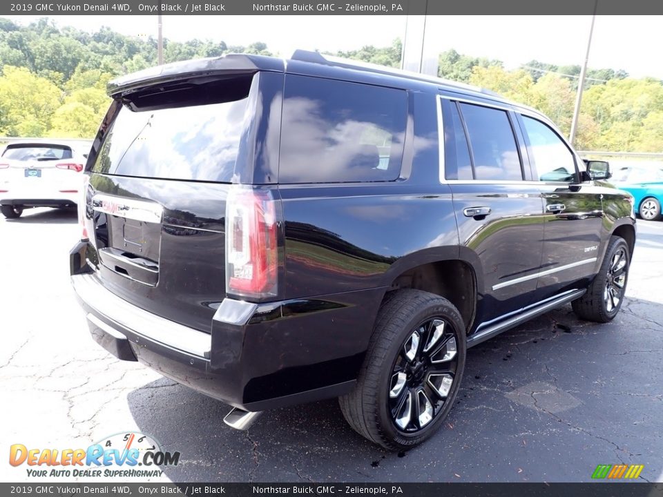 2019 GMC Yukon Denali 4WD Onyx Black / Jet Black Photo #6