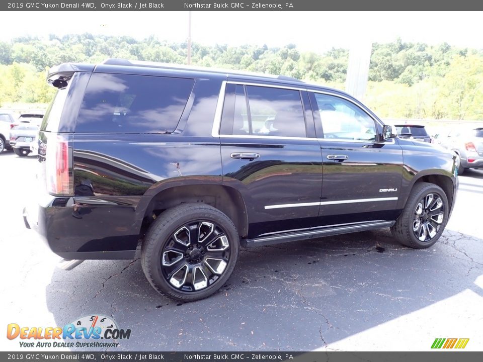 2019 GMC Yukon Denali 4WD Onyx Black / Jet Black Photo #7