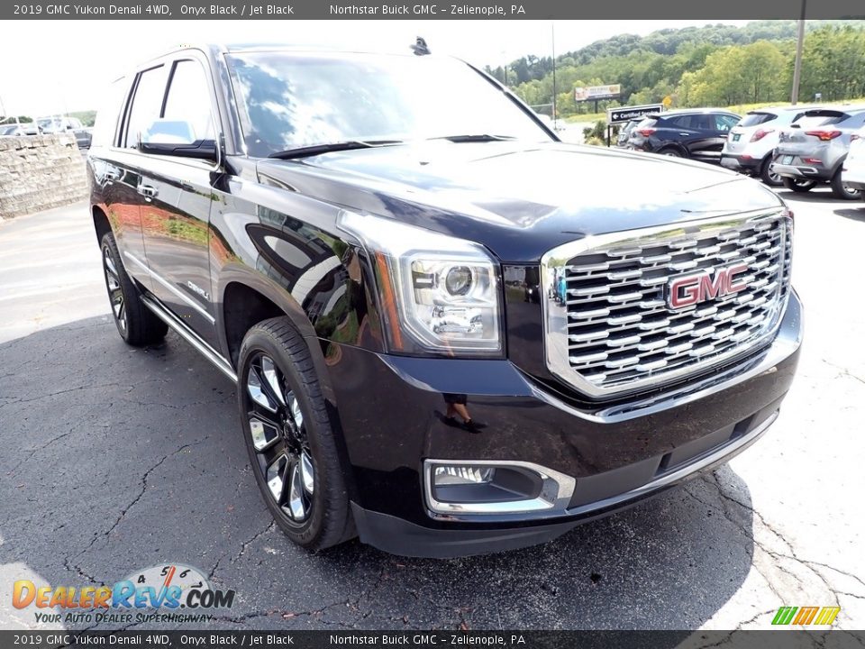 2019 GMC Yukon Denali 4WD Onyx Black / Jet Black Photo #10