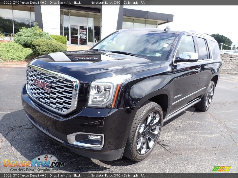 2019 GMC Yukon Denali 4WD Onyx Black / Jet Black Photo #12