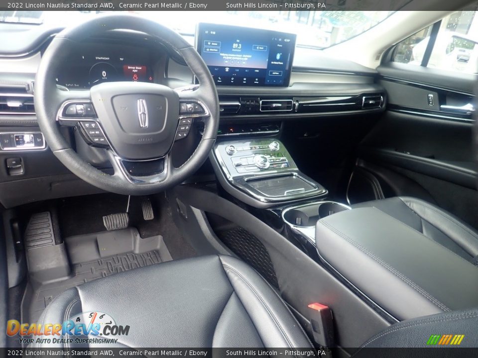 Ebony Interior - 2022 Lincoln Nautilus Standard AWD Photo #18