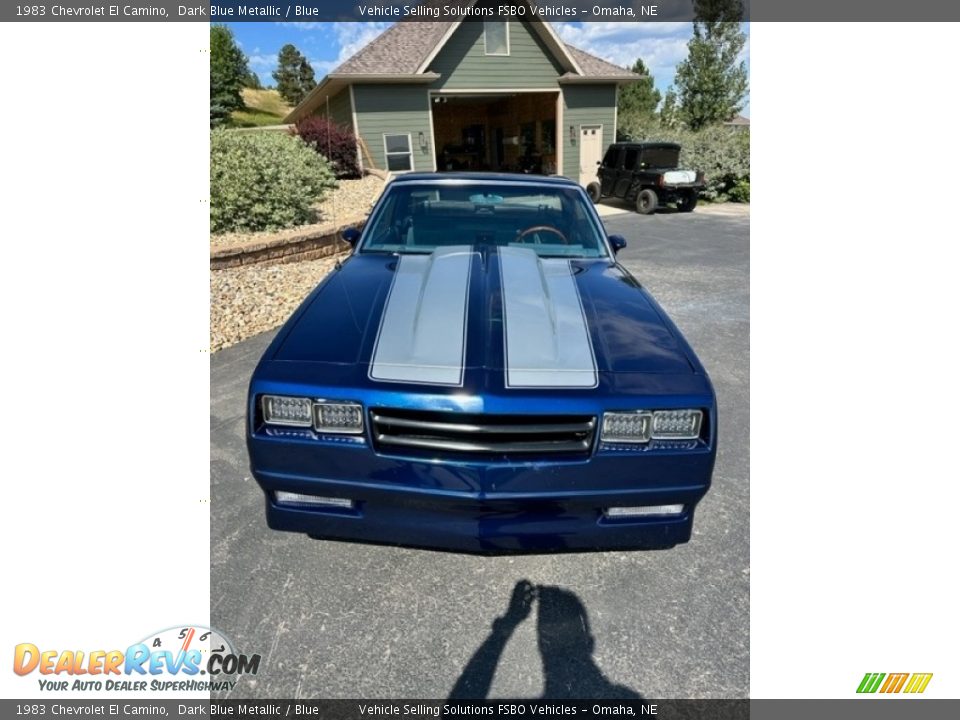 Dark Blue Metallic 1983 Chevrolet El Camino  Photo #2