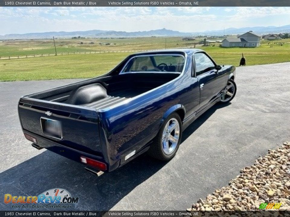 Dark Blue Metallic 1983 Chevrolet El Camino  Photo #3