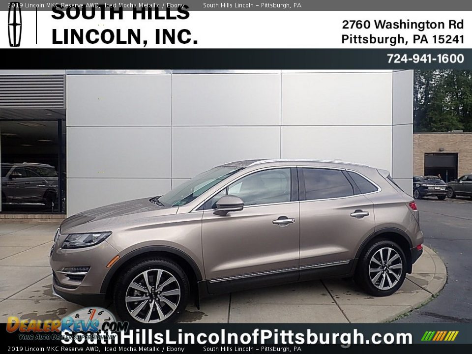 2019 Lincoln MKC Reserve AWD Iced Mocha Metallic / Ebony Photo #1