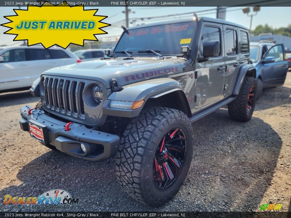 2023 Jeep Wrangler Rubicon 4x4 Sting-Gray / Black Photo #1