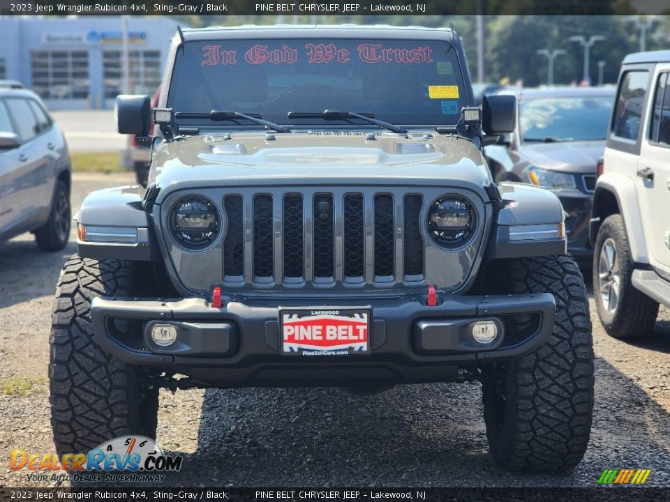 2023 Jeep Wrangler Rubicon 4x4 Sting-Gray / Black Photo #2