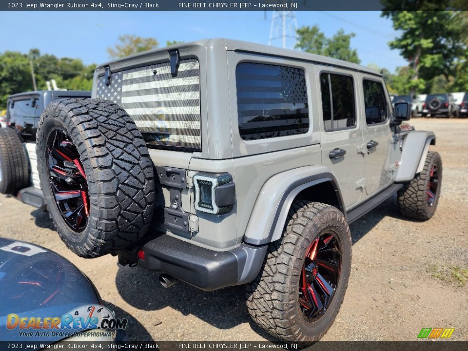 2023 Jeep Wrangler Rubicon 4x4 Sting-Gray / Black Photo #3