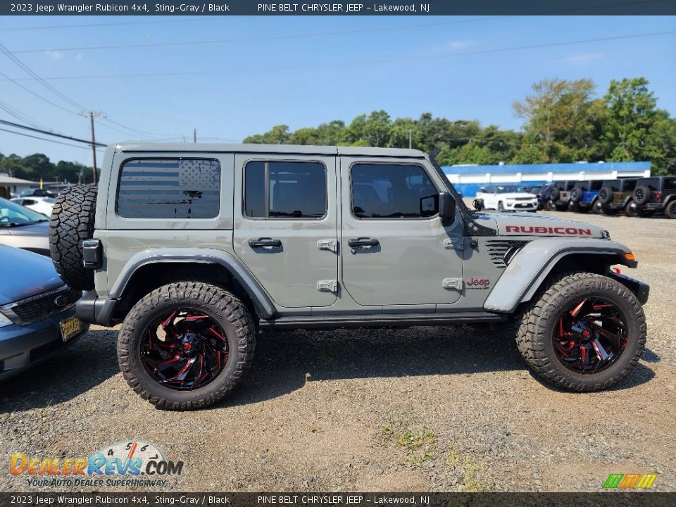 2023 Jeep Wrangler Rubicon 4x4 Sting-Gray / Black Photo #4