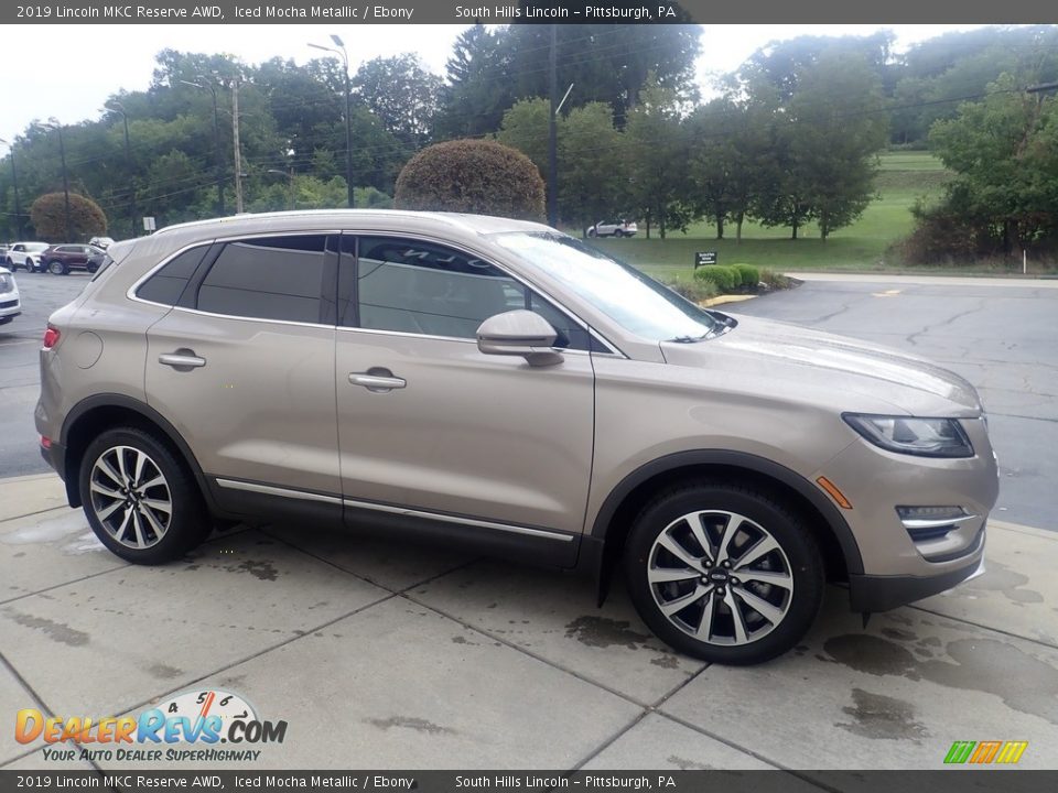 2019 Lincoln MKC Reserve AWD Iced Mocha Metallic / Ebony Photo #7