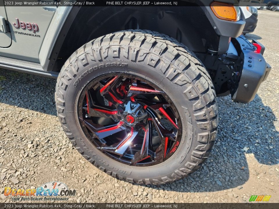 2023 Jeep Wrangler Rubicon 4x4 Sting-Gray / Black Photo #6
