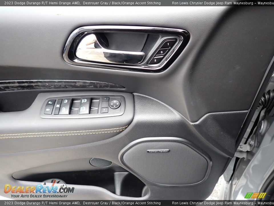 Door Panel of 2023 Dodge Durango R/T Hemi Orange AWD Photo #14