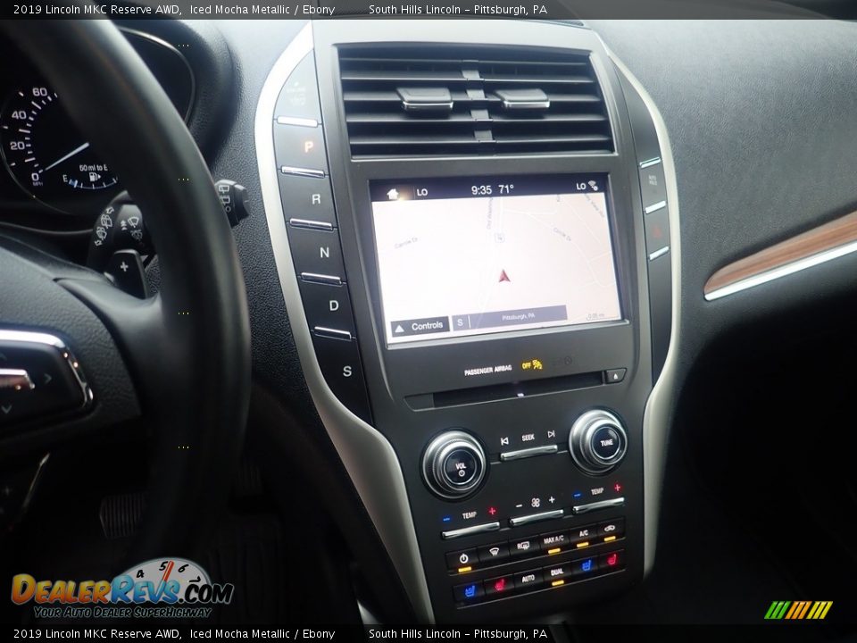 2019 Lincoln MKC Reserve AWD Iced Mocha Metallic / Ebony Photo #22